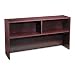 Global G66HOCBMAF Genoa Series 66 by 15 by 36-Inch Open Hutch for Credenza, Mahogany