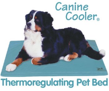Canine Cooler Brand Thermoregulating Pet Bed for Dogs