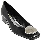 BCBG MAX AZRIA - BCBGirls Patent Wedge Heel Slip-on Shoes