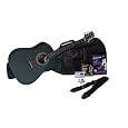 Silvertone SD10 Acoustic Guitar Package, Black