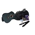 Silvertone SD10 Acoustic Guitar Package, Black