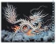 Martial Arts T-shirt - Dragon (White T-shirt) - CHL, CHM, L, M, S, or XL
