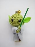 Green Elf Voodoo String Doll Keychain