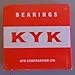 Kyk Ss6003 2Rs Deep Groove Ball Bearing - 2 Rubber Seals - Stainless STL