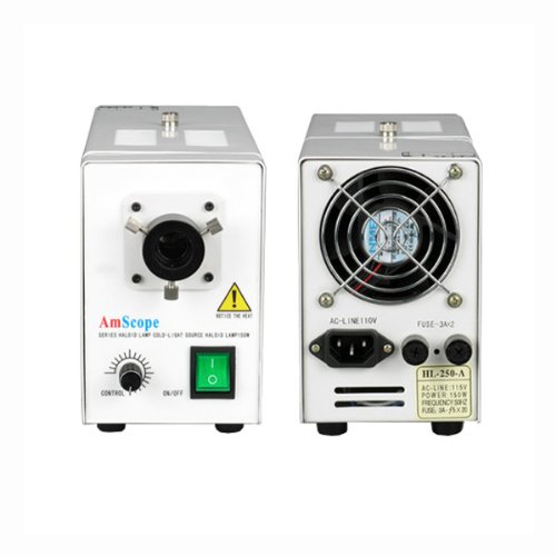 AmScope 150w Microscope Illuminator Light Source Control Box On Sale