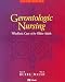 Book Gerontologic Nursing: Wholistic Care of the Older Adult
