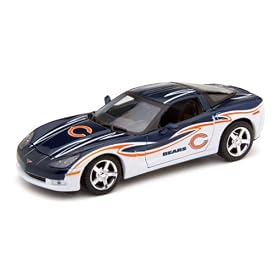 Upper Deck Collectibles NFL Corvette Coupe - Chicago Bears