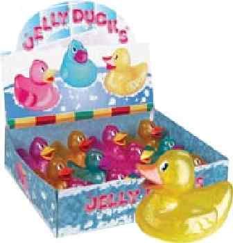 Childrens Toyshop  Toys : Jelly Glitter Bath Duck