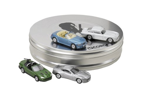 Childrens Toyshop  Toys : James Bond 4 Piece Bond Car Film Can Set