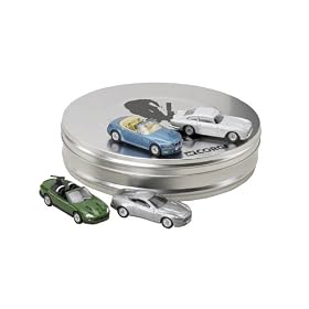 James Bond 4 Piece Bond Car Film Can Set