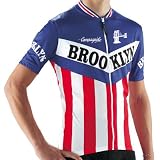 Giordana 2008 Men's Brooklyn Team Short Sleeve Cycling Jersey - Blue - GI-SSJY-TEAM-BROK