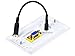 Monoprice 104569 VGA Stereo Audio Wall Plate (Gold Plated, 3.5mm)