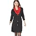 Misses Windham Harbour Belted Long Sweater Coat