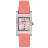 Fossil Womens ES9757 Pink Leather Mother of Pearl Watch