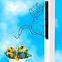 Cat Wall Plant Hanger