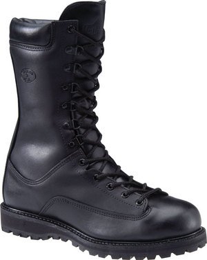 Matterhorn Mens Field Uniform Black Leather Boot 12 M US