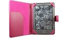 Aquarius Book Keeper Executive Book Wallet Case Cover Shield Slot for Amazon Kindle 4 (4G) - Pink