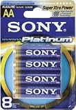 Sony AM3PT-B8A Platinum Alkaline Battery Blister Multipack (8-Pk)