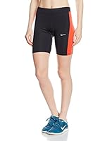Nike Leggings Dri-fit Essential 20 Cm (Negro / Rojo / Plateado)