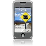 yooZoo Silicone Skin Case for Apple iPhone with Screen Protector - 5 Color Options (Cloud White)