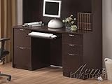 NEW Office 3 Drawer File Cabinet in Espresso Finish Acs004326