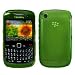 Crystal Green Hard Case / Cover / Shell for BlackBerry Curve 8520 / 8530