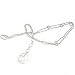 Gift for Girlfriend Silver Bellychain Dangle Body Jewelry Max Length 40 inches (b239)