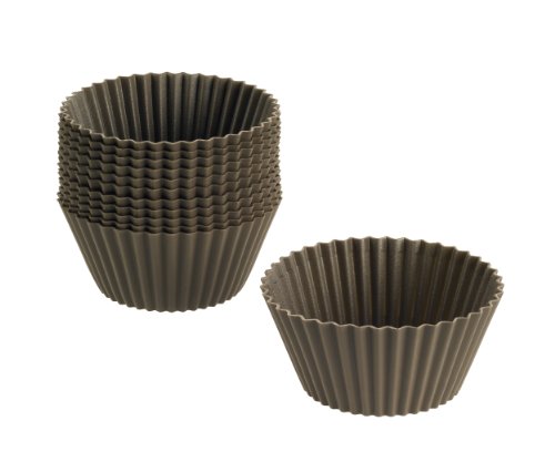 Lurch 85012 FlexiForm Muffin-Backförmchen 12-er braun