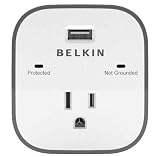 Belkin Surge Protector 1 Outlet With USB