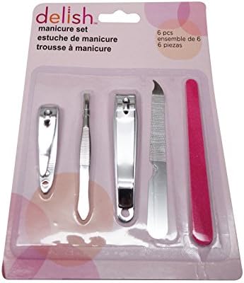 Delish Manicure Set, 1-Pack (6 Pieces)