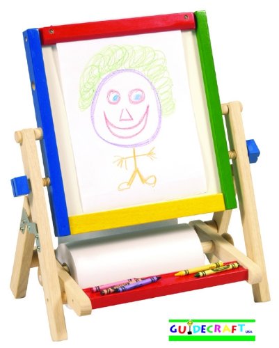 Childrens Toyshop  Toys : Guidecraft Flipping Tabletop Easel