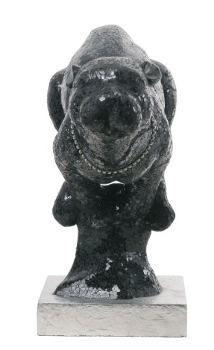 Kare 67146 Deko Figur Panther Mosaik 99 x 57 x 30 cm Glas Polyresin