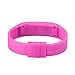 Bolayu Mens Womens Rubber LED Sports Waterproof Watch Bracelet Digital Wrist Watch Hot Pink