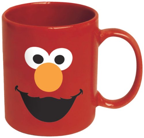 ICUP Elmo Big Face Ceramic Mug