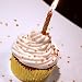 Edible Gold Glitter Stars for Cupcakes Cakes Champagne
