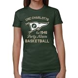 NCAA Charlotte 49ers Ladies Pennant Sport Junior's Tri-Blend T-Shirt - Green (Small)