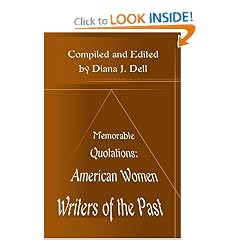 Memorable Quotations: American Women Writers of the Past