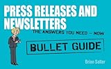 Newsletters and press releases