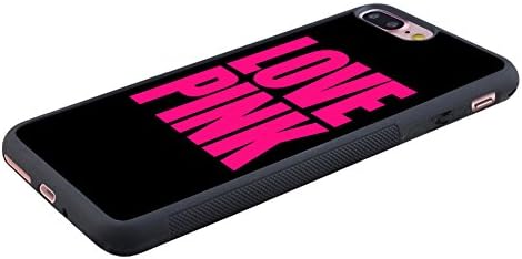 iPhone 7 Plus case,Love Pink TPU Custom iPhone 7 Plus case