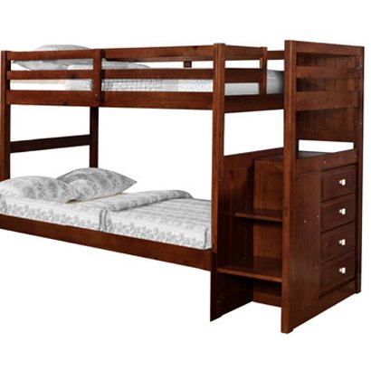 Powell 396-037 Ranch Chest Bunk Bed