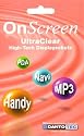 OnScreen display screen protector for Amazon Kindle 2, Ultra Clear version with microfibre cleaning cloth