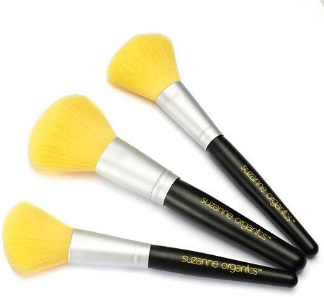 Suzanne Somers Organics 3 piece Face Brush Set