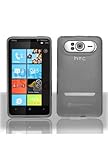 Hard Snap-on Shield CLEAR TRANSPARENT Faceplate Cover Sleeve Case for HTC H ....