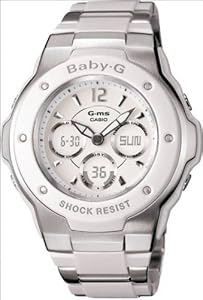 Casio G-MS Ladies Analog-Digital Watch MSG300C-7B1