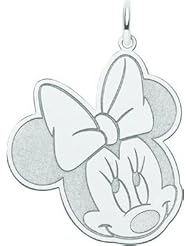 Sterling Silver Disney Minnie Mouse Charm Jewelry 30mm