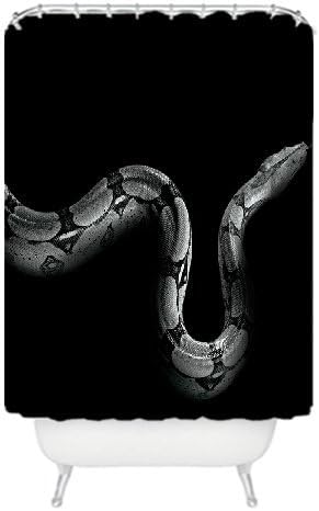 Python Snake Generic Custom Waterproof Bathroom Curtains Shower Curtain for Bathroom Decor 72"(W)*72"(H) from Custom4Fun