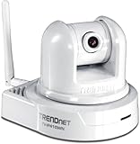 TRENDnet TV-IP410WN SecurView Wireless Pan/Tilt/Zoom Internet Surveillance Camera