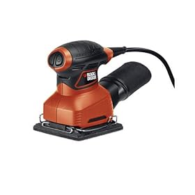 Black & Decker QS800 2 Amp 1/4 Sheet Finishing Sander with ConveXGRIP