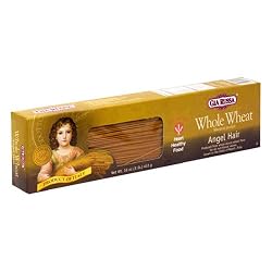 Gia Russa Whole Wheat Angel Hair, 16-Ounces (Pack of 5)