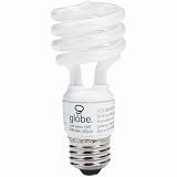 Globe 4860201 13-Watt Ultra-Mini Compact Fluorescent Spiral Bulb (60-Watt Incandescent Equivalent), Soft White, 4 Pack ~ Globe Electric